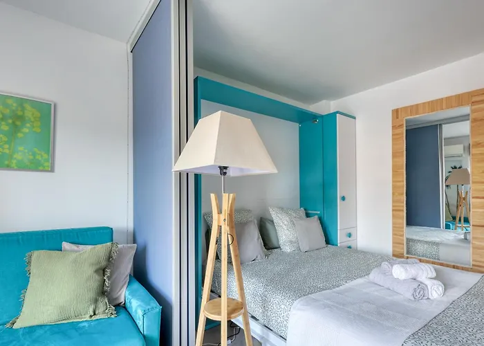 Studio climatisé à Bandol Port&plage